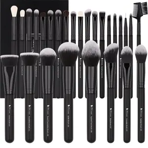 DUcare Makeup Brushes Set Professional 32Pcs Make up Brushes Premium Synthetic Kabuki Foundation Blending Face Powder Blush Concealers Eye Shadows