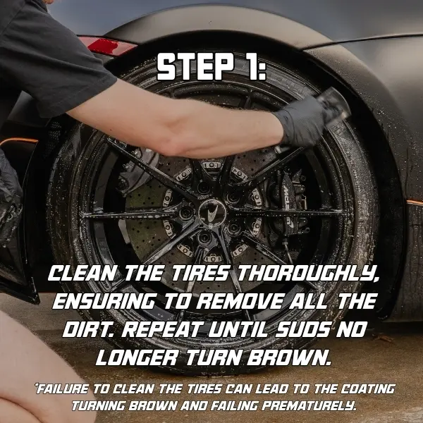 tire dressing that doesn't turn brown Stealth Supply Tire Dressing