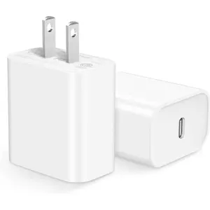 USB C Charger Block, 20W PD Power Adapter for  and iPad