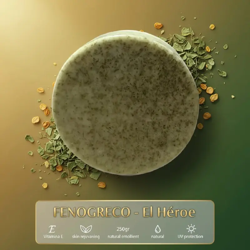 Jabón de Fenogreco - Natural Skincare Ingredient for Skin Care Benefits and Care