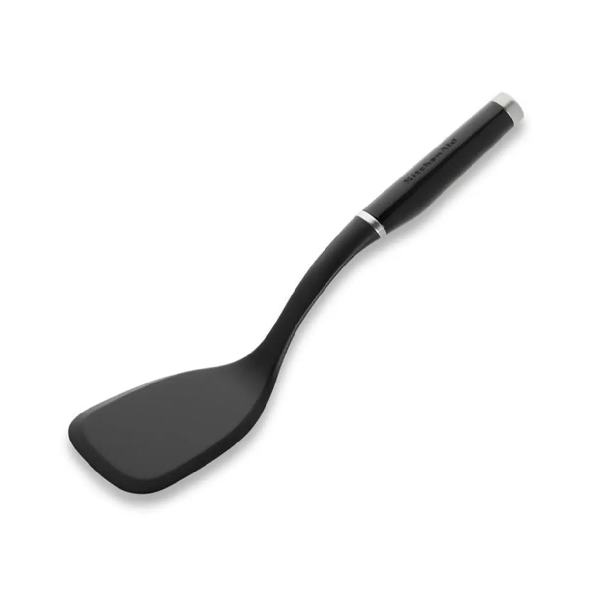KitchenAid Short Turner Kitchen Utensils Set - Black ABS & Nylon Construction, Dishwasher Safe, 450°F Max Temp, Heat-Resistant, Thermoplastic Cooking Turners, Heat-Resistant Cooking Turners