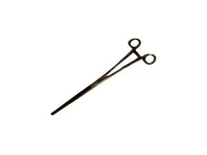 12" (30cm)Gold Hemostat Forceps