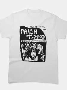 Phish Tahko Poster - Live at the Crab Shack Classic T-shirt, band Unisex T-shirt, my name is earl Tees, earl, karma, tv, earl hickey, jason lee, funny, comedy, joy, classic, 2000s, spacedat120, sitcom, randy hickey Cotton Casual Fashion Menswear Retro Top