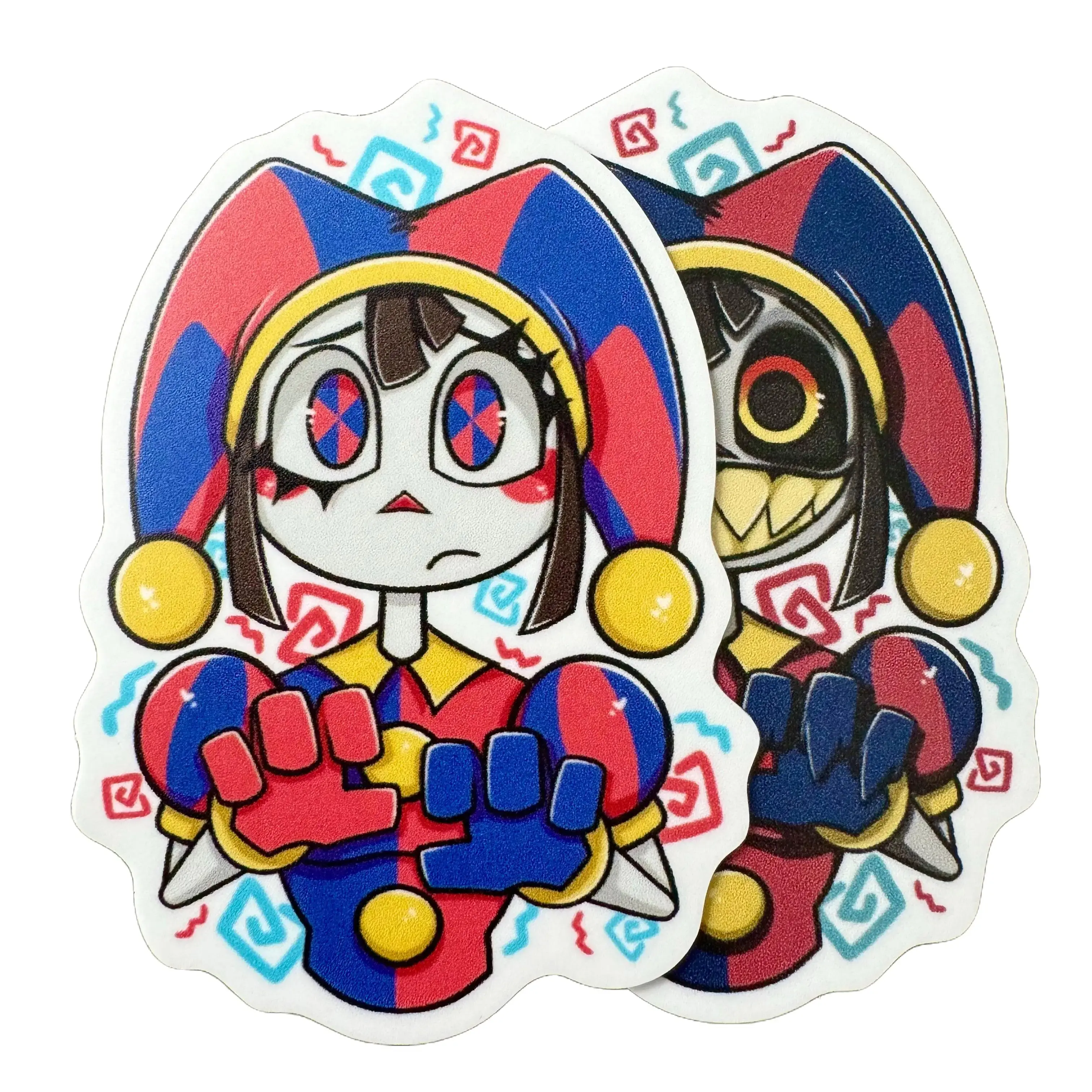 Digital Circus Pomni or Possessed Pomni Vinyl Sticker