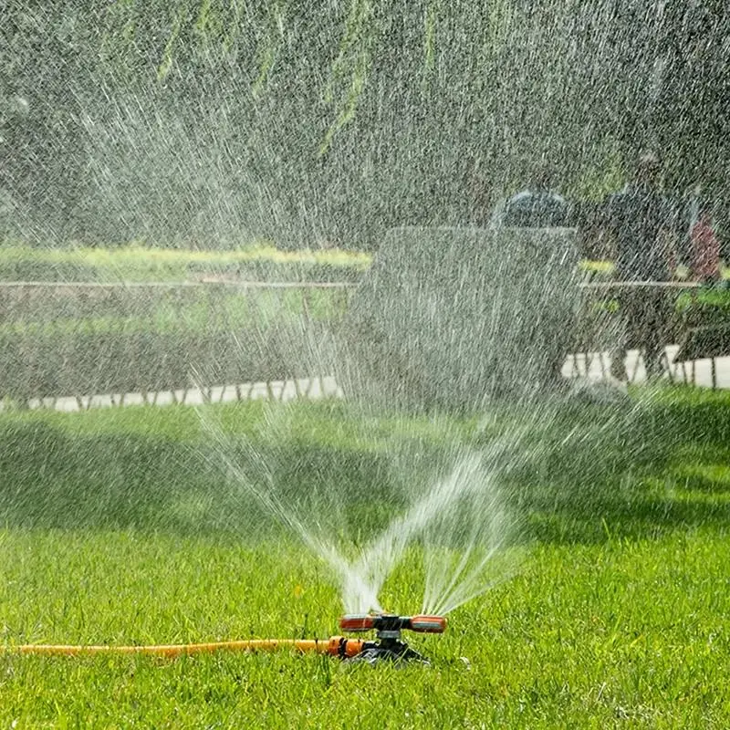 Garden Automatic Sprinkler System with 360° Rotary Adjustable Nozzle, Rotatable Spray Nozzle, Garden Hose Sprinkler, Outdoor Sprinkler for Even Watering of Lawns and Gardens, Watering & Irrigation Supplies for Yard