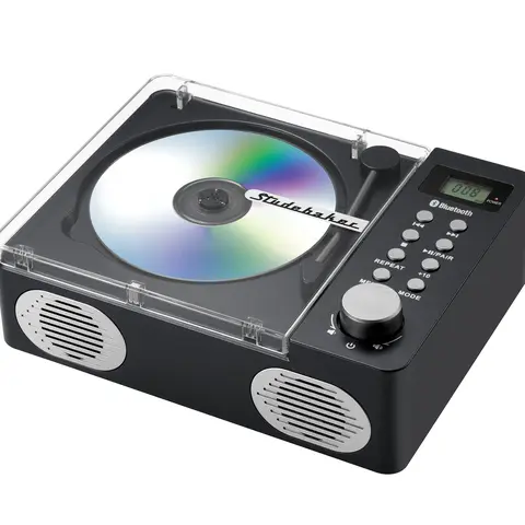 Studebaker Retro CD Player with Bluetooth and FM Radio