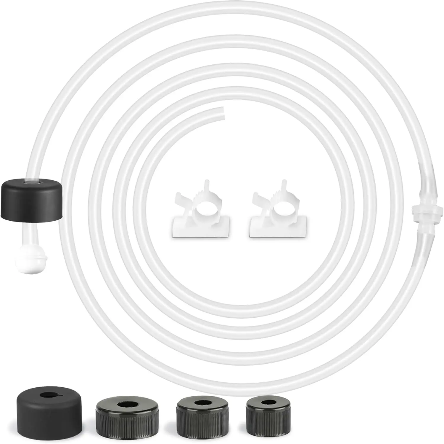 Sink Soap Dispenser Tube Kit : Under Sink Dish Soap Dispenser Hose with 46" Extension Tube Kit and Check Valve for  Backflow for Countertop Kitchen Sink Accessories
