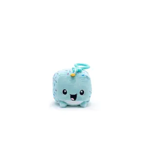 Poindexter the Narwhal Square Plush Clip-On