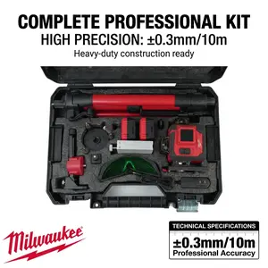 16-Line Laser Level, Professional Hand Tool for Construction & Layout Tasks heavy-duty