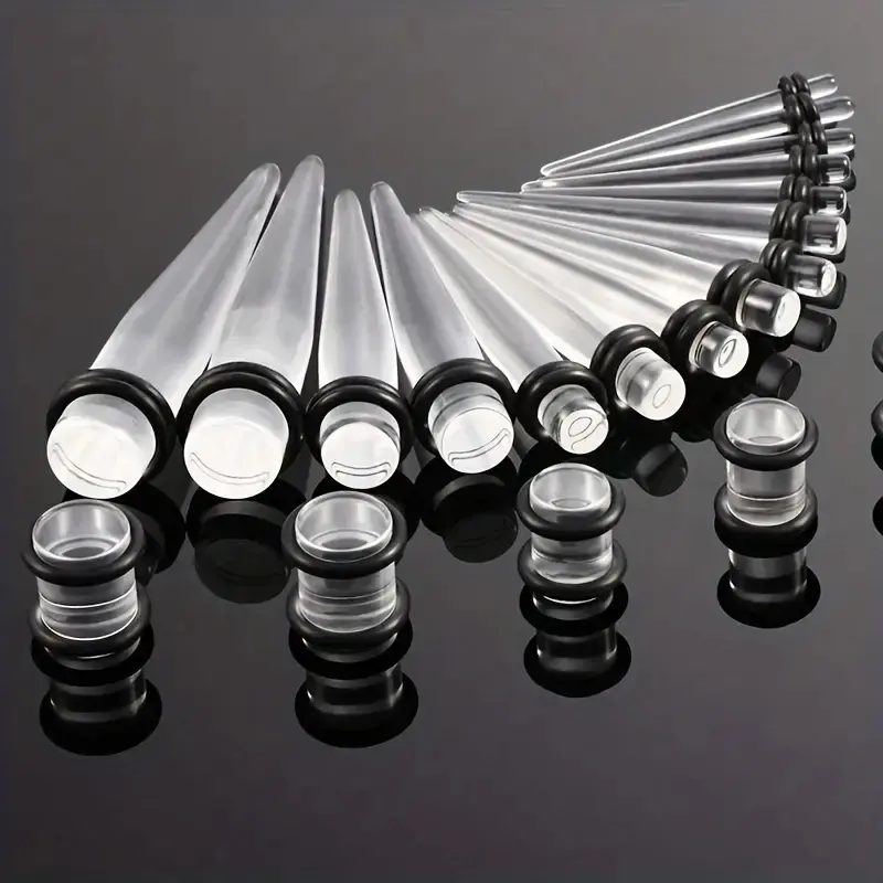 36pcs/pack transparent white