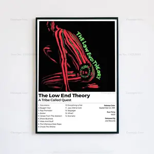 A Tribe Called Quest The Low End Theory Album Cover Home Wall Art Poster