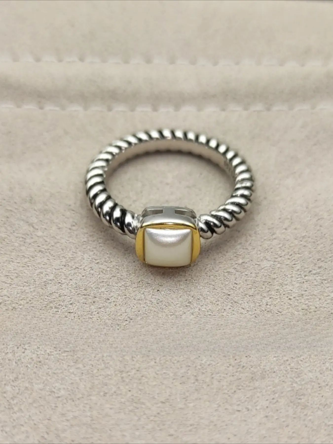 2026 Original New Products Popular Retro Design DYJZ-055 Ring Women's Fashion High-quality Jewelry Accessories Gifts Stackable Rings Statement Multi Ring