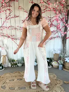 Dream In Color Patch Overalls