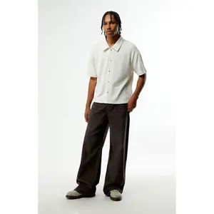 Pacsun Men's Blake Extreme Baggy Pants Corduroy Dark Gray