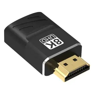 HDMI Adapter 8k, HDMI Extender Male to Female Coupler Connector, Compatible with HD TV, PC, Monitor, High-Definition Connectivity