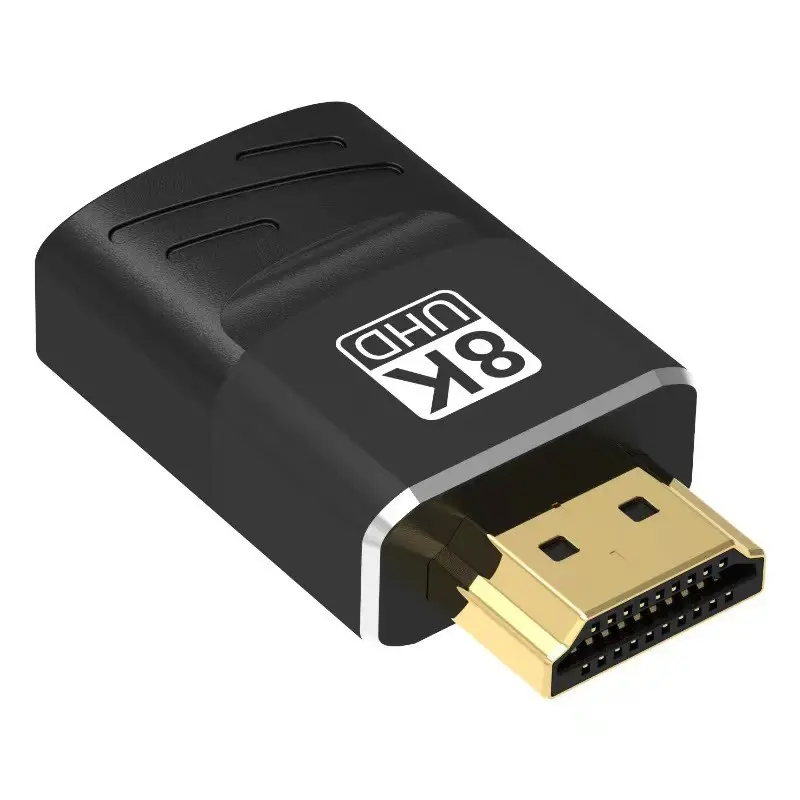 HDMI Adapter 8k, HDMI Extender Male to Female Coupler Connector, Compatible with HD TV, PC, Monitor, High-Definition Connectivity