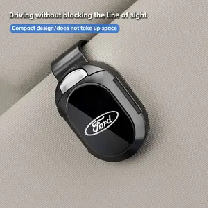 Car Sunshade Sunglass Holder Clip, Ticket Clip, Sunglasses Organizer, Car Visor Organizer for Ford Ranger F150 Raptor F-350, Car Accessories