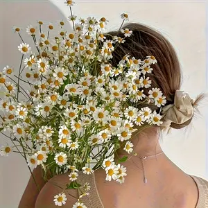 Lifelike Artificial Daisy Arrangement, Set of 13 Faux Flowers for Event Planners, Perfect for Wedding, Office & Holiday Table Displays, Diy Flower Decor