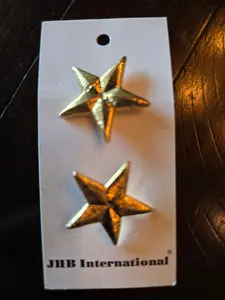 JHB International - Gold Star Buttons