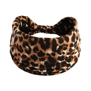 Leopard Print Sweat Resistant Headband