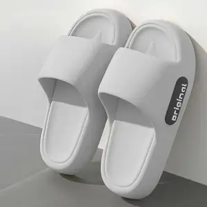 Eva Thick Sole Non-Slip Slippers for Women, Couples Home Bathroom Shower Soft Bottom, Summer Comfortable Flip Flops