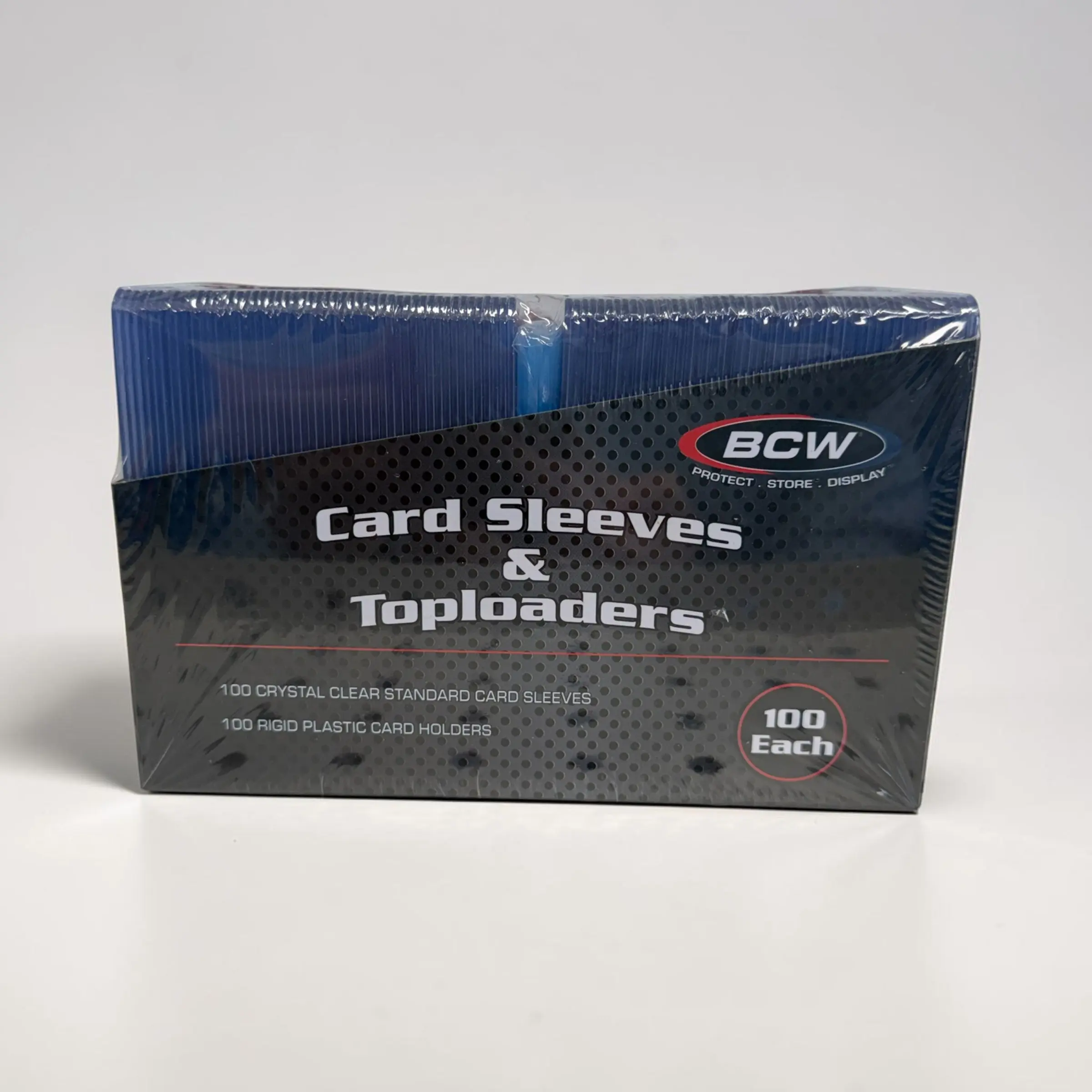 BCW Card Sleeves + Toploaders Combo Pack (100 Count Each)