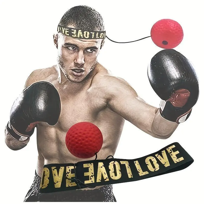 Boxing Reaction Ball Set, Headband Boxing Ball, Boxing Training Equipment, Boxing Training Gear, Home Fitness Equipment, Unisex Boxing Punching Bag, Boxing Sets