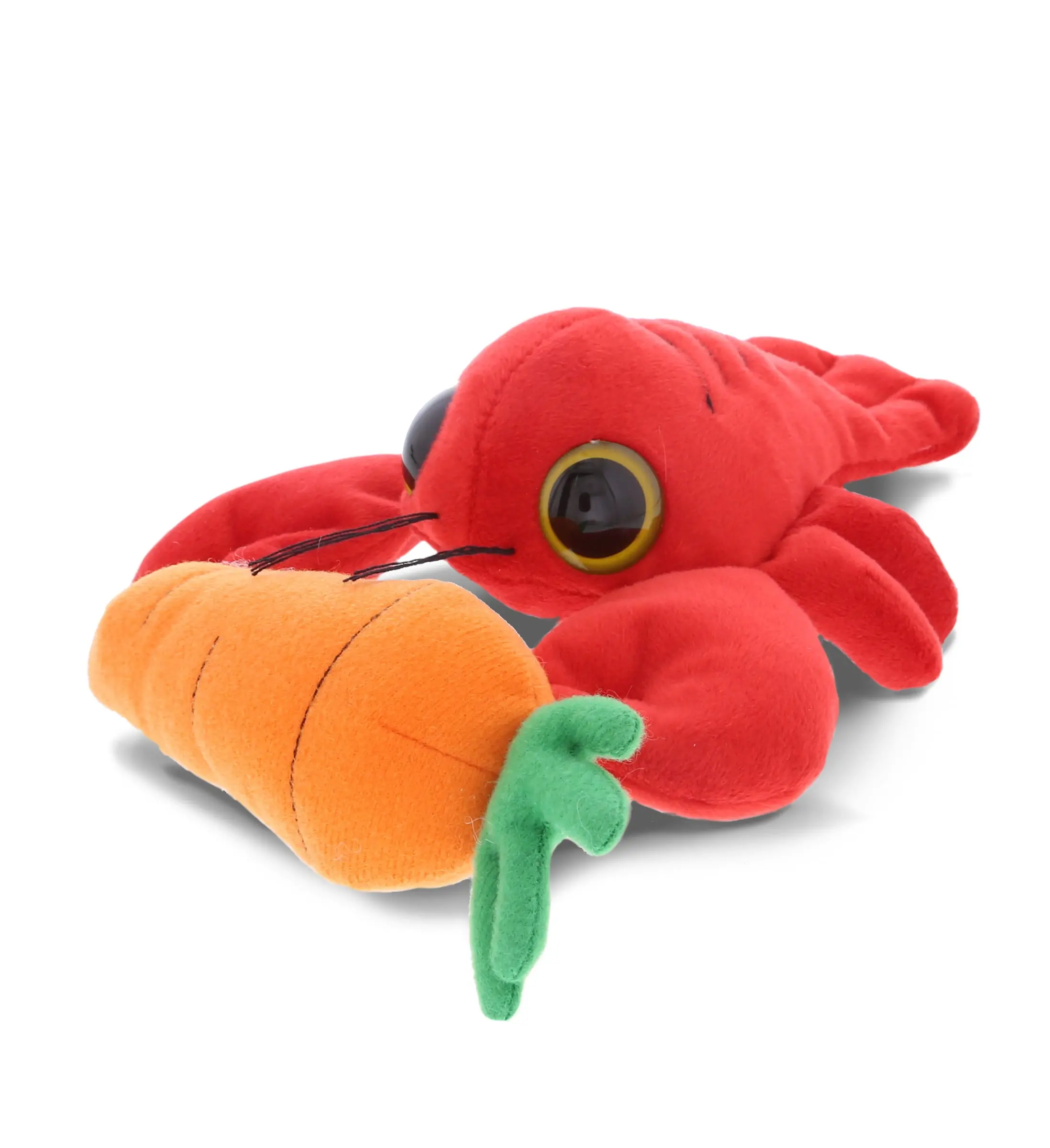 PLUSH CARROT - BIG EYE 6" PLUSH - LOBSTER