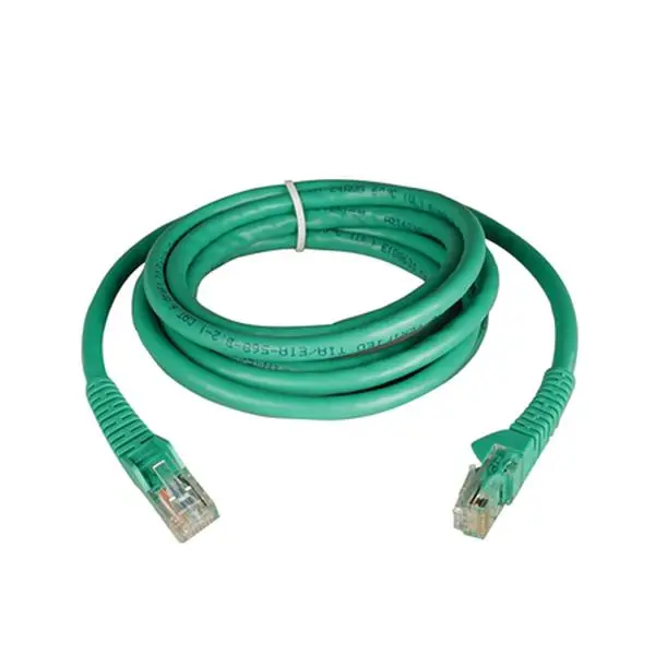 TRIPP LITE Cat6 Gigabit Copper Wire Network Patch Cable, Snagless Boot, High-Speed Data Transfer, Model N201-014-GN