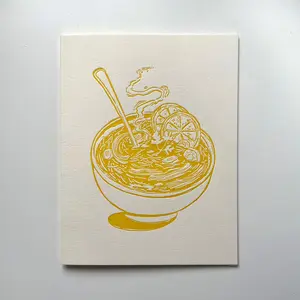 "Soup Bowl" Greeting Card