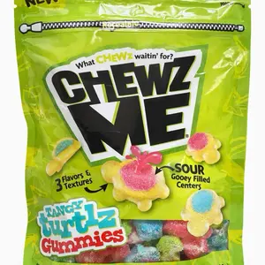 Sour Gummy Candy, 6 oz (Pack of 1) Swedish Candy, Gluten free, No Corn Syrup