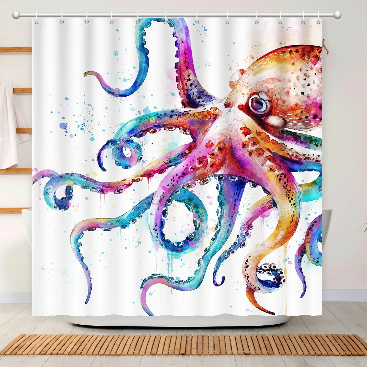 Colored Octopus