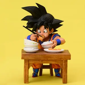 Dragon Ball Z Vegeta Figure eating 8cm Pvc Action Figures Collection Model