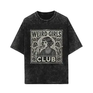 Weird Girls Club Shirt • Whimsy Goth Graphic Tee • Retro Alt Girl T-Shirt • Weirdcore Witch Aesthetic Clothing