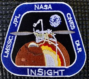 RARE- InSight Mars Mission NASA JPL Space Patch 3.5