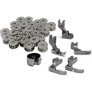 31 count Industrial Sewing Machine Bobbins, Presser , and Bobbin Case for , Consew Juki DDL-8700,DDL-5550