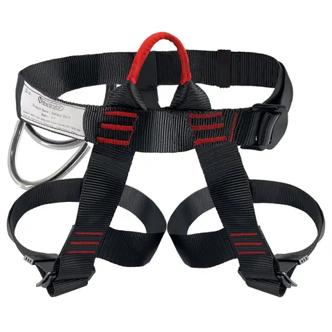 NEWDOAR Pro Climbing Harness - CE/UIAA Certified Half & Full Body Safety Gear with Leg Loops, Weight Dist., High-Strength Polyester, 28"-51" Waist, 300kg/661 lbs Load Capacity, Ideal for Rock Climbing, Fathersdaygift