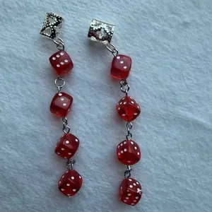 Rainbow Dice Hair Jewelry