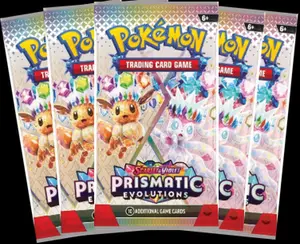 5 Prismatic Evolutions Booster Packs