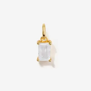Moonstone Necklace Charm