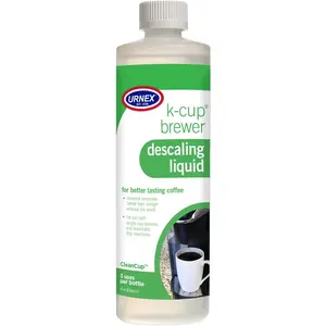 Descaler (3 Uses Per Bottle) - 14 Ounce - CleanCup Descaling Solution Use with Keurig K Cup and Drip Coffee Machine