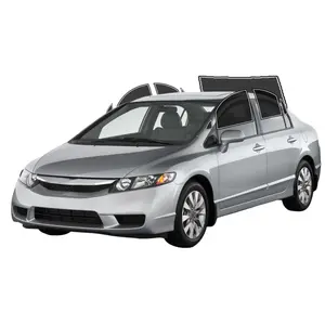 Precut Window Tint Film For Honda Civic Sedan 2006-2011 Window 2Ply Anti-Shatter, UV Block, Privacy Protection, Easy Install, No Trimming Needed,Heat & Glare Reduction