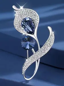 Floral Design Women's Brooch, Korean Luxury Style High Dan Pin, Versatile Accessory for Coats, Bags, Formal Occasions, Perfect Gift, Flower Brooch Pin