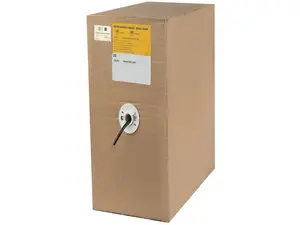 StarTech.com WIRC6PATBKRL 999.74 ft. Cat 6 Black Cat6 Strandedcablutp Patch Cable, By The Roll