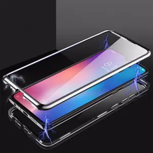 For Samsung Magnetic Tempered Glass Double-Sided Phone Case