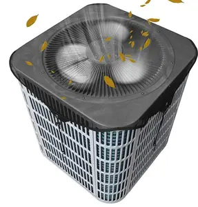 28x28 Inch Air Conditioner Mesh Cover for Outside Unit, Central AC Debris Guard Screen, Breathable Dustproof Net to Keep Leaves & Trash Out While Maintaining Airflow Waterproof Outdoor