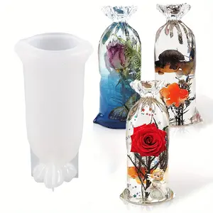 Resin Silicone Mold Bag Shape, 3D Jewelry Casting Mould, Large Resin Epoxy Craft, Home Table Decor, DIY Flower Preservation