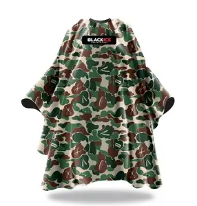 BlackIce Camo Barber Cape