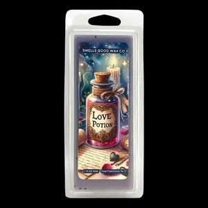 Smells Good Wax Co Love Potion Snap Bar Wax Melt 1.75 oz - Aroma, Floral, Scent, Cozy Decorative Fragrance for Home Decor