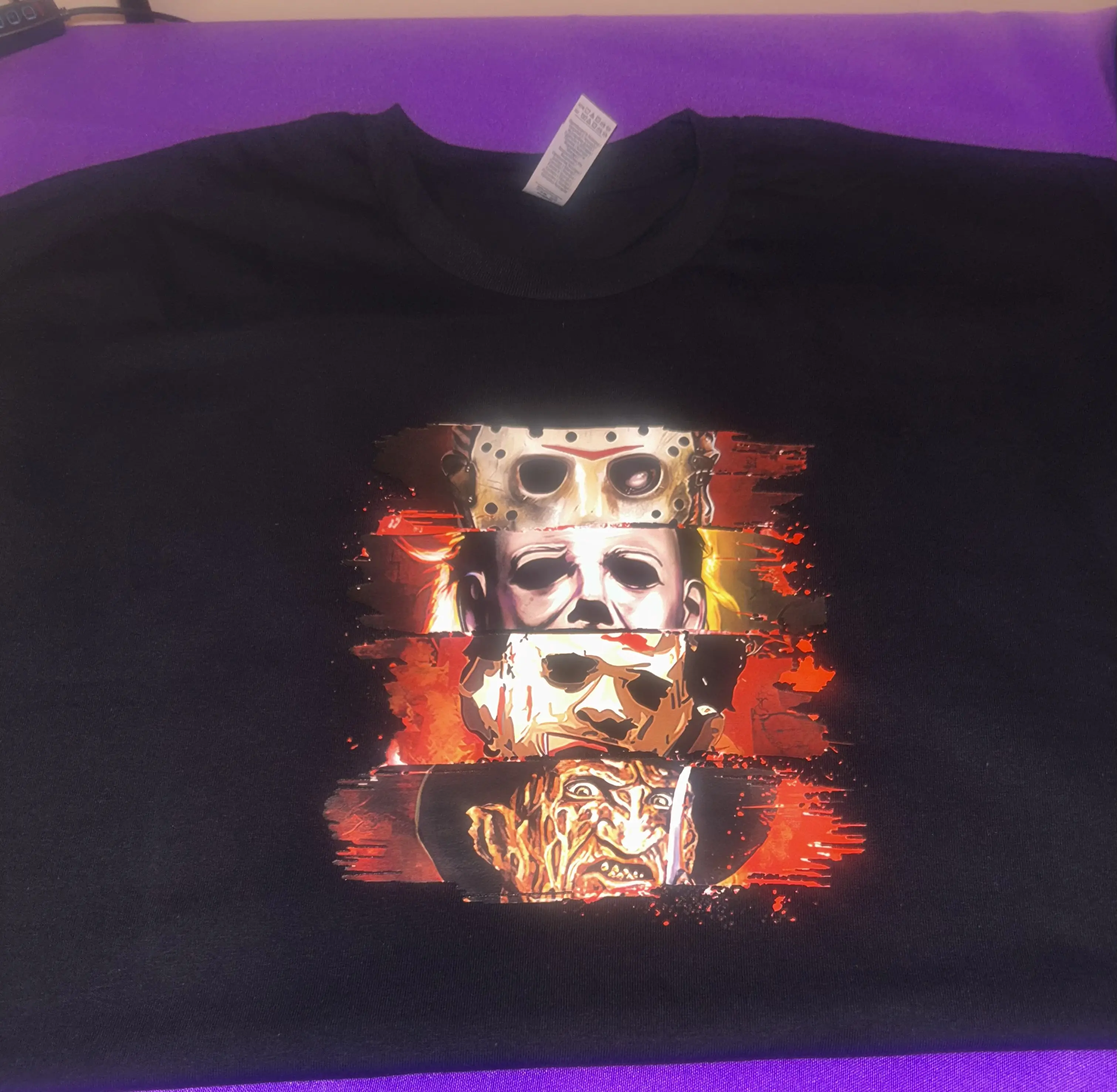 Single Cotton Crew neck Creepsters T shirt(Various colors available)